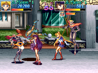 Pretty Soldier Sailor Moon (Ver. 95/03/22B, Europe)